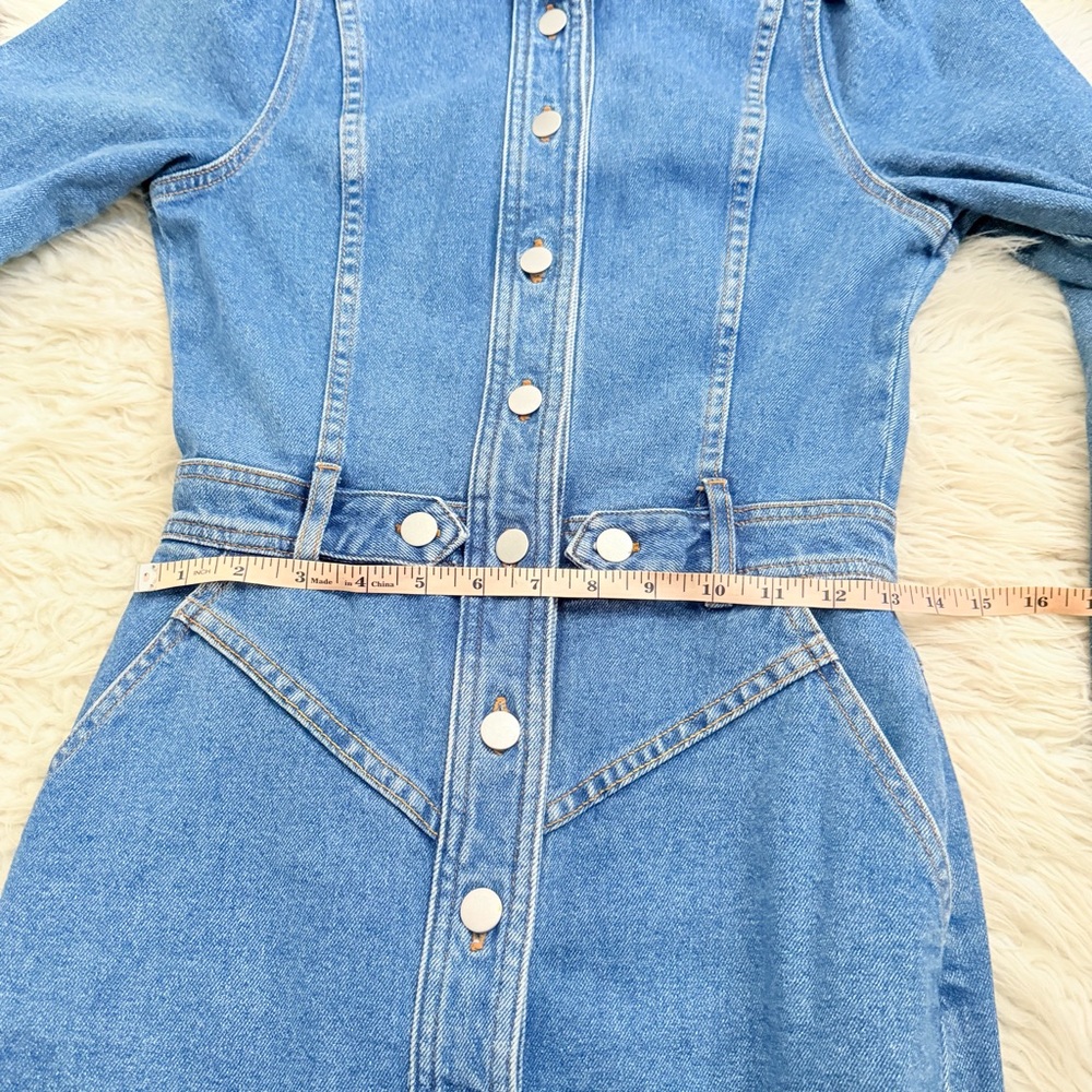 Sezane Alberta Dress - Denim - Picture 8 of 8